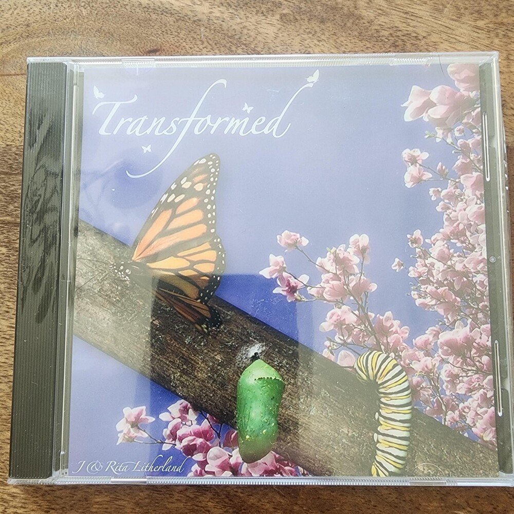 J & Rita Litherland CD Transformed Christian Gospel Blue Album Music USA